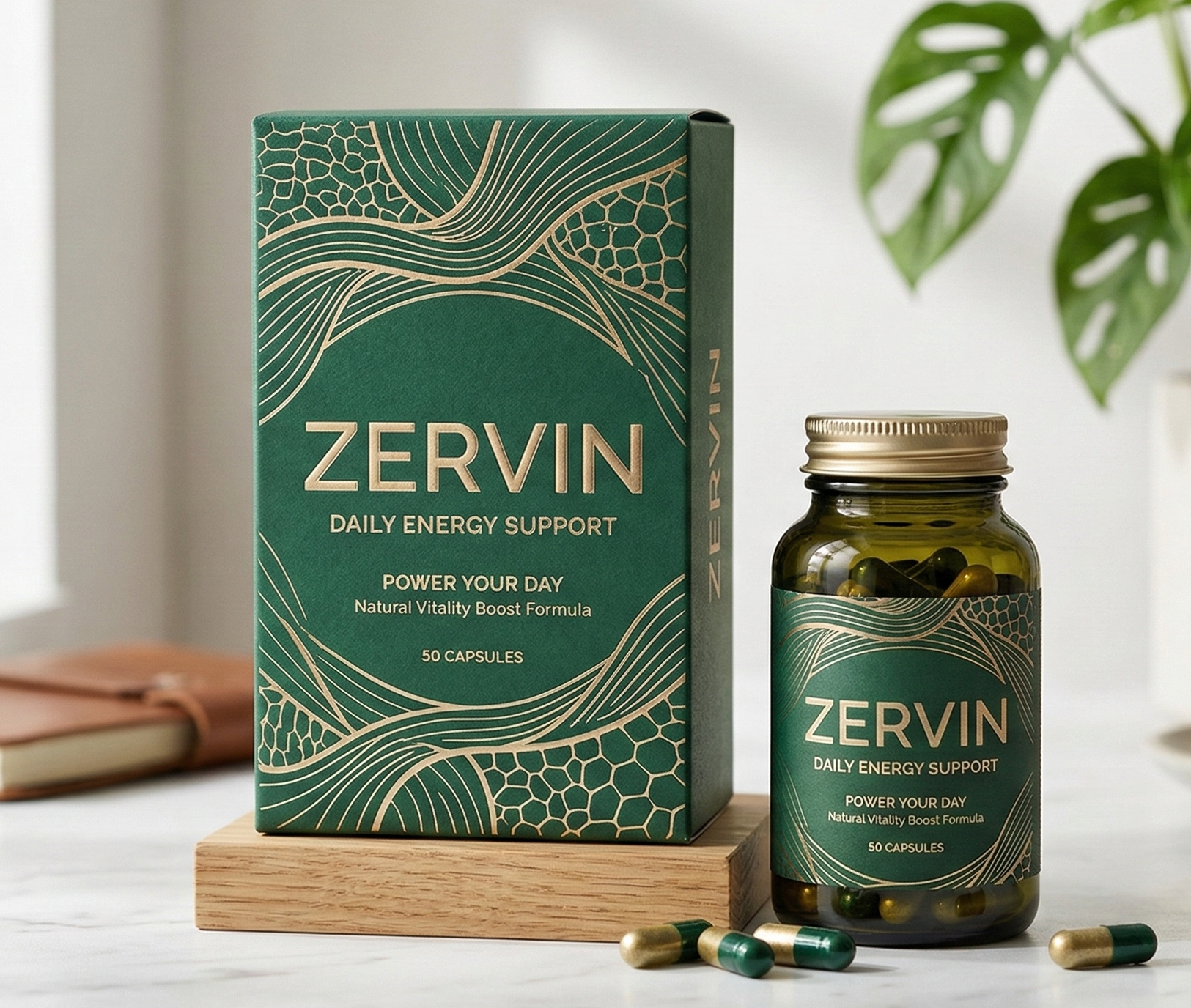 Zervin 50 kapszula – prémium étrend-kiegészítő energia és vitalitás támogatásához